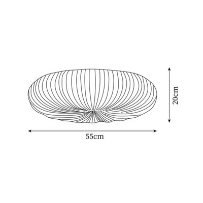 LED Deckenleuchte Wohnzimmer dimmbar | Zyros