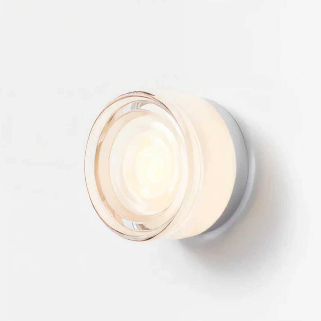 Wandleuchte Innen | LED warmweiß Glas | Zyra