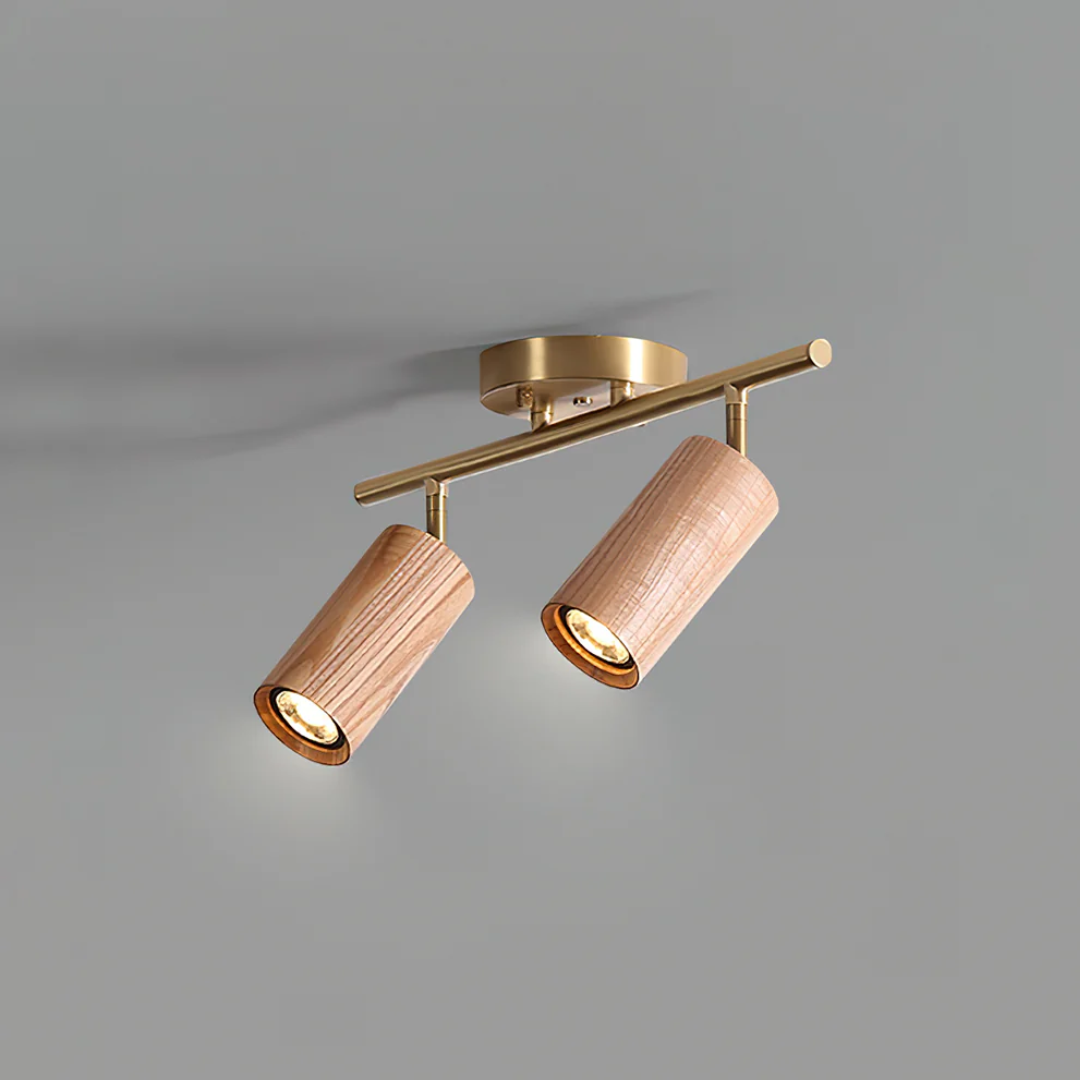 Deckenstrahler Innenbereich Holz | E27 | Veyx