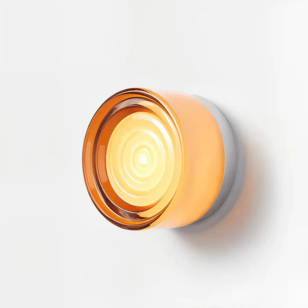 Wandleuchte Innen | LED warmweiß Glas | Zyra