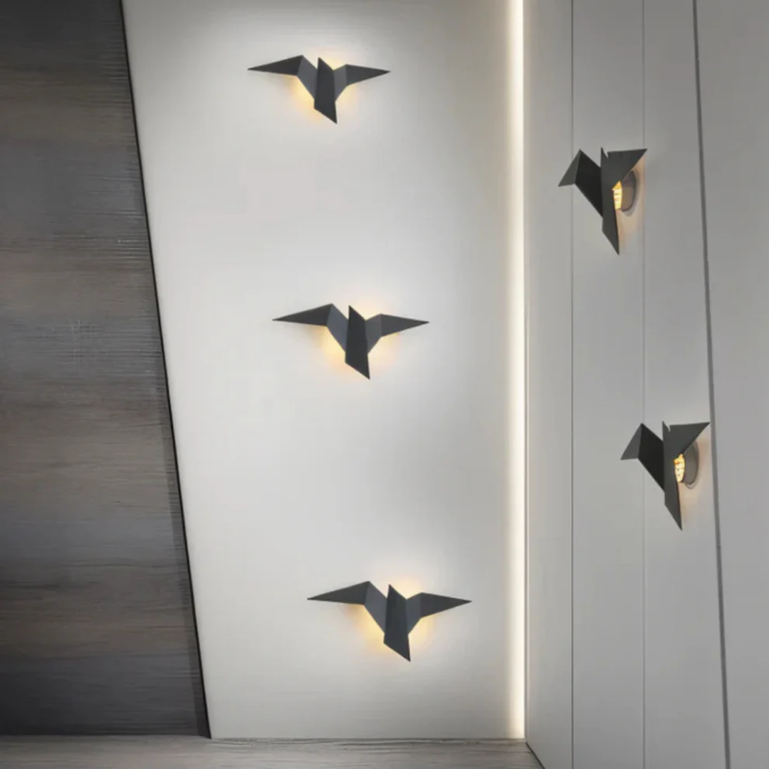 Wandleuchte Innenbereich | LED Origami warmweiß | Velux