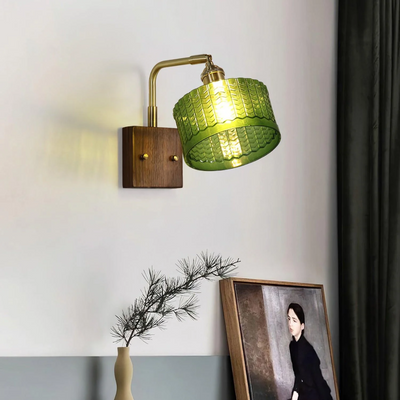 Wandleuchte E27 aus Holz und Messing | Venyx