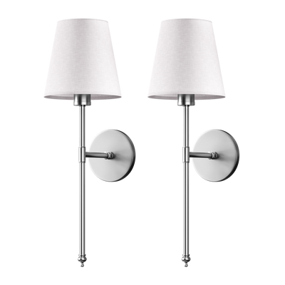 Wandleuchten LED kabellos 2er-Set ohne Bohren - Vavra