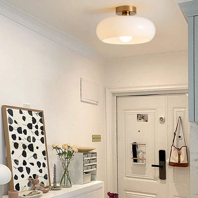 Deckenlampe fürs Wohnzimmer | Vintage Glas E27 | Noyx