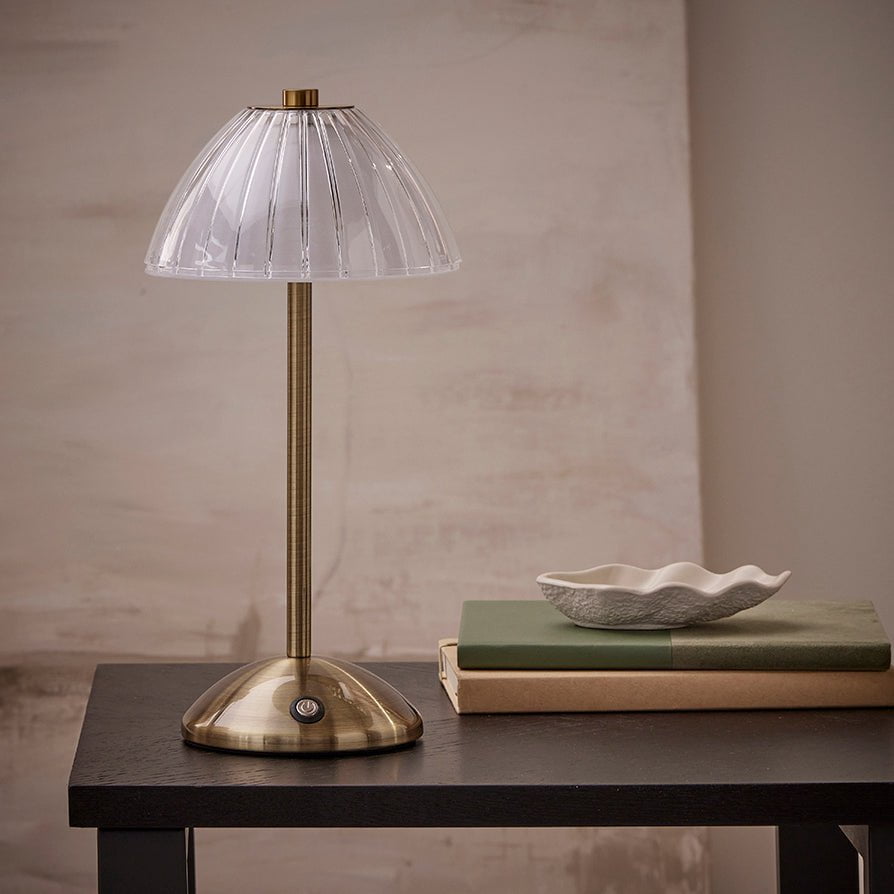 Tischlampe Akku LED dimmbar | Qurin