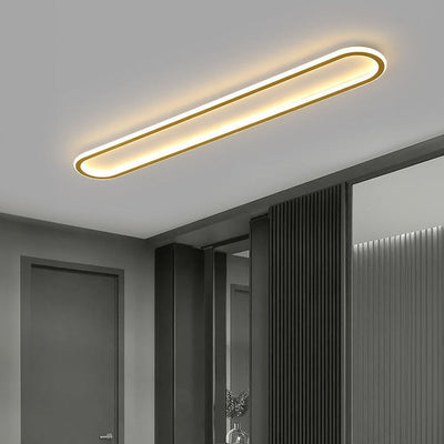 Deckenleuchte Flur LED oval – Lunaro